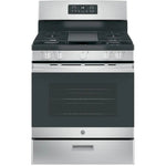 GE 30-in 5 Burners 5-cu ft Freestanding Gas Range (Stainless Steel) - PCW ELECTRONICS & PARTS - ONLINE 