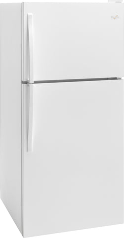 Whirlpool 18-cu ft Top-Freezer Refrigerator with Optional Ice Maker Kit (Sold Separately) - White - PCW ELECTRONICS & PARTS - ONLINE 