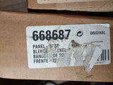 OEM New Dishwasher Bottom Kick Plate Toe Panel 448741-00668687-709955 H11front
