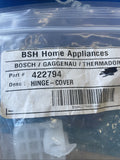 OEM Bosch Dishwasher Model SHU43C02UC/40 Hinge Cover 00422793 H11f1