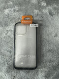 For iPhone 13  Pro Max Plus 6.7 Clear Bumper Case Black