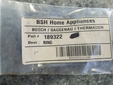 Genuine Bosch 00189322 Cooktop Ring 1015834 189322 189774 20-02-042 421672.h11b3