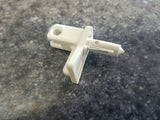 NEW GENUINE OEM GE WR2X7249 REFRIGERATOR SHELF SUPPORT .h9d1