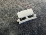 Genuine OEM General Electric WR2X5795 Refrigerator Door Shelf End Cap-White.h9e2