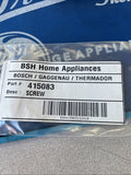 OEM Bosch 415083 Cooktop Screw H10E4
