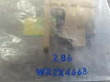 Genuine OEM GE WR2X4668 Refrigerator Shelf Support End Cap .h9a3