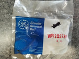 Genuine OEM General Electric WR2X5795 Refrigerator Door Shelf End Cap-White.h9e2
