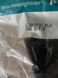 OEM Frigidaire Dryer End Cap Original Part# 5303291352 #h5e2