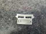 Genuine OEM General Electric WR2X5795 Refrigerator Door Shelf End Cap-White.h9e2