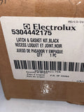 Electrolux 5304442175 Latch & Gasket Kit Black