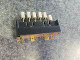  GEMLINE 19004 Window Air Conditioner 6 Push Button Switch ASP6224-45.h11 Front