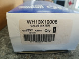  WH13X10006 Water inlet Valve for Whirlpool, Maytag, GE Genuine OEM H9a4