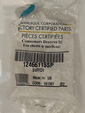 Whirlpool Switch 12466115SP / Genuine OEM Factory Certified Part / E7D1