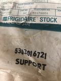 OEM frigidaire refrigerator shelf support part# 5303016721 #h5b1