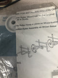 OEM frigidaire dishwasher wheel original part#5300809640 #h5a3