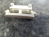 Genuine OEM General Electric WR2X5795 Refrigerator Door Shelf End Cap-White.h9e2