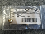 New OEM Bosch Thermador 189717 Orifice Jet 00189717.h11b2