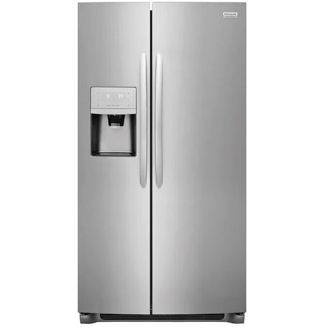Gallery 25.5-cu ft Side-by-Side Refrigerator with Ice Maker (Smudge -Proof Stainless Steel) ENERGY STAR - PCW ELECTRONICS & PARTS - ONLINE 