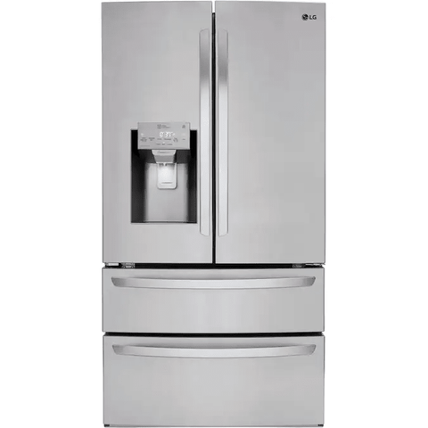 Smart Wi-Fi Enabled 27.8-cu ft 4-Door French Door Refrigerator with Ice Maker (Printproof Stainless Steel) ENERGY STAR - PCW ELECTRONICS & PARTS - ONLINE 