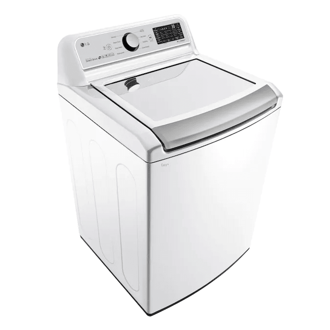 LG 4.5-cu ft High Efficiency Stackable Front-Load Washer (White) ENERGY  STAR in the Front-Load Washers department at