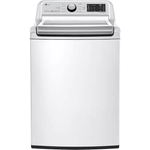 LG TurboWash3D Smart Wi-Fi Enabled 5-cu ft High Efficiency Top-Load Washer (White) ENERGY STAR - PCW ELECTRONICS & PARTS - ONLINE 