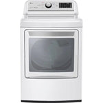 LG EasyLoad Smart Wi-Fi Enabled 7.3-cu ft Electric Dryer (White) ENERGY STAR - PCW ELECTRONICS & PARTS - ONLINE 