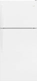 Whirlpool 18-cu ft Top-Freezer Refrigerator with Optional Ice Maker Kit (Sold Separately) - White - PCW ELECTRONICS & PARTS - ONLINE 