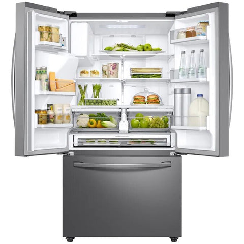 28-cu ft French Door Refrigerator with Dual Ice Maker (Fingerprint Resistant Stainless Steel) ENERGY STAR - PCW ELECTRONICS & PARTS - ONLINE 