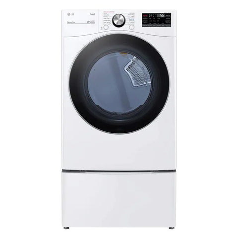 TrueSteam Wi-Fi Enabled 7.4-cu ft Stackable Steam Cycle Electric Dryer (White) ENERGY STAR - PCW ELECTRONICS & PARTS - ONLINE 