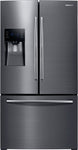 Samsung - 24.6 Cu. Ft. French Door Fingerprint Resistant Refrigerator - Black Stainless Steel - PCW ELECTRONICS & PARTS - ONLINE 