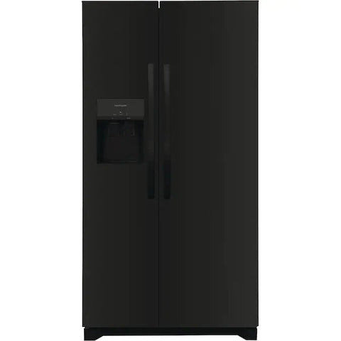 Frigidaire 25.6-cu ft Side-by-Side Refrigerator with Ice Maker (Black) - PCW ELECTRONICS & PARTS - ONLINE 