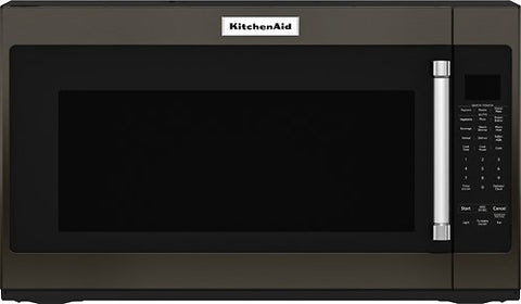 KitchenAid - 2.0 Cu. Ft. Over-the-Range Microwave with Sensor Cooking - Black Stainless Steel with Printshield Finish - PCW ELECTRONICS & PARTS - ONLINE 