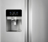 Whirlpool - 21.4 Cu. Ft. Side-by-Side Refrigerator Fingerprint Resistant - Fingerprint Resistant Stainless Steel - PCW ELECTRONICS & PARTS - ONLINE 
