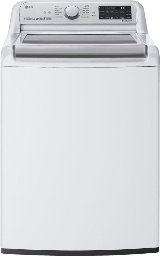 Lg 5.5 Cu. Ft. High Efficiency Smart Top Load Washer With