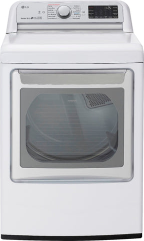 LG - 7.3 Cu. Ft. Smart Electric Dryer with Steam and Sensor Dry - PCW ELECTRONICS & PARTS - ONLINE 