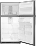 Whirlpool 20.5 cu. ft. Top Freezer Refrigerator in Fingerprint Resistant Stainless Steel - PCW ELECTRONICS & PARTS - ONLINE 