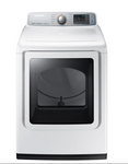 7.4 cu. ft. Electric Dryer with Steam in White - PCW ELECTRONICS & PARTS - ONLINE 