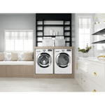 Steam Smart Wi-Fi Enabled 4.5-cu ft High Efficiency Stackable Steam Cycle Front-Load Washer (White) ENERGY STAR - PCW ELECTRONICS & PARTS - ONLINE 